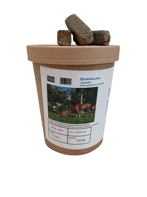 Tocks Pferde-Küsschen 0,9 Liter Cup