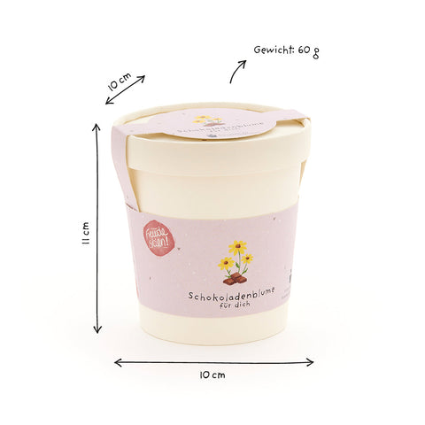 Schokoladenblume - Becher