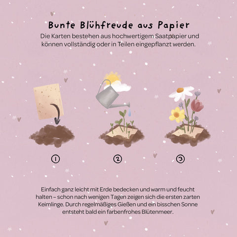 Grußkarte - Viel Erfolg, du Glückskind!