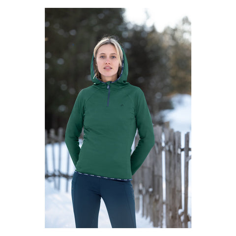 Funktionsshirt mit Kapuze black forest