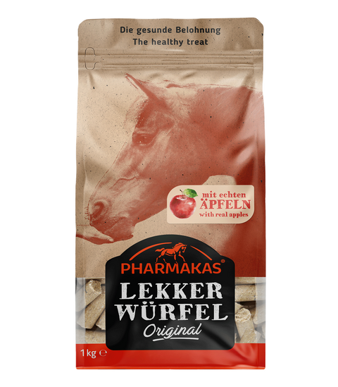 Pharmakas® Lekkerwürfel Apfel, 1 kg