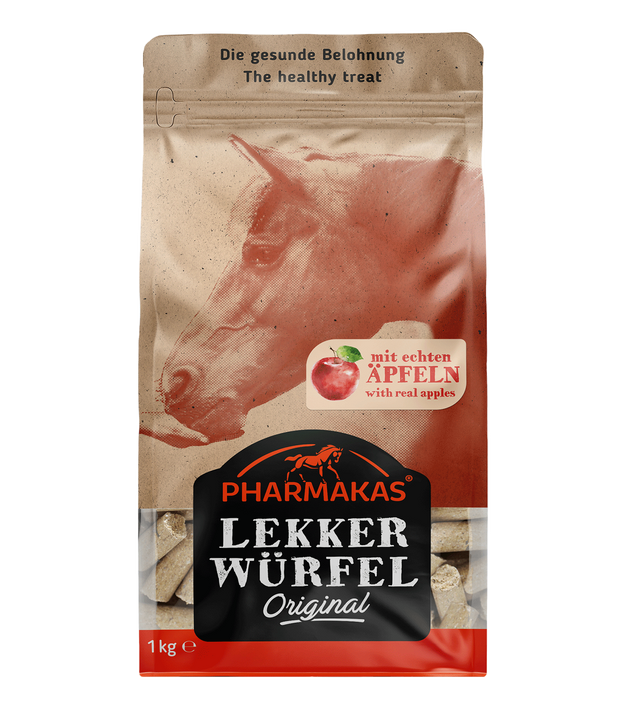Pharmakas® Lekkerwürfel Apfel, 1 kg