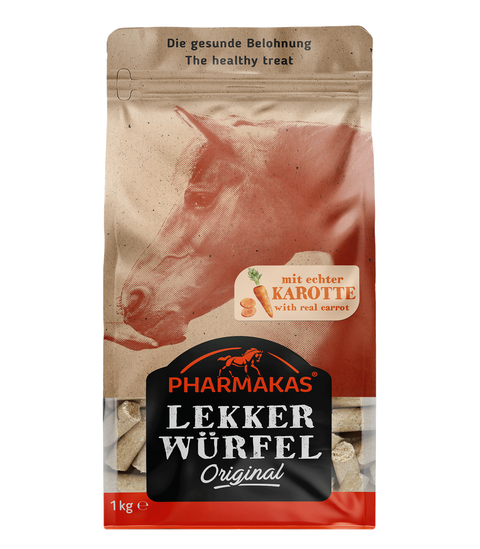 Pharmakas® Lekkerwürfel Karotte, 1 kg
