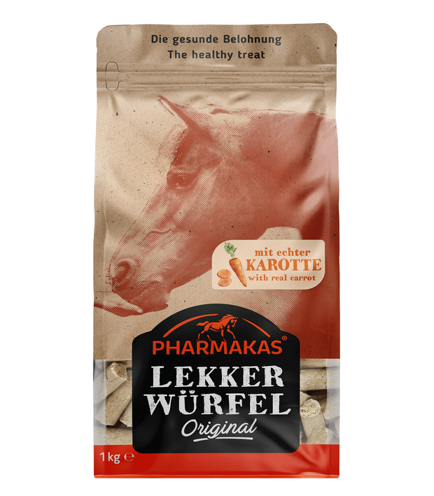 Pharmakas® Lekkerwürfel Karotte, 1 kg