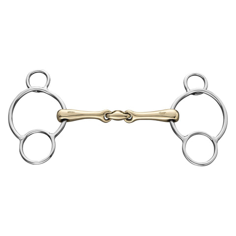 SPRENGER KK ULTRA 3-Ring Gebiss doppelt gebrochen