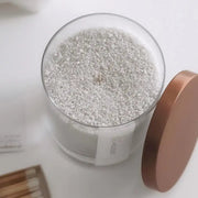 The Candledust - Duftkerze Mandarine, Bergamotte & Jasmin im Perlmuttglas (160 g)