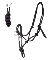 Knotenhalfter mit Zügel