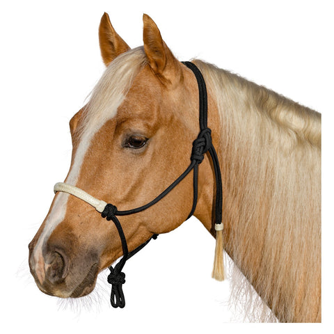 L-pro West Knotenhalfter mit Rohhaut