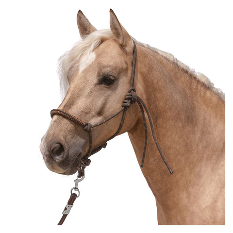 L-pro West Knotenhalfter mit Seil