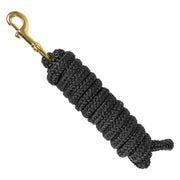 L-pro West Führstrick mit Karabinerhaken, für Pferde