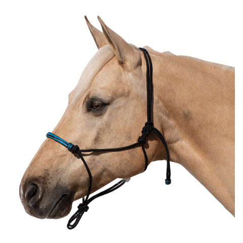 Passion 4Q Knotenhalfter mit Rohhaut