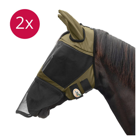 IRISh INNOVATION Set Fliegenschutz - Fliegenmaske 2 in 1