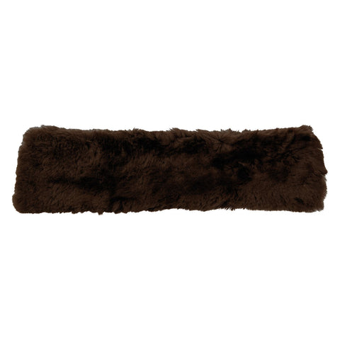 Loesdau Echt-Lammfell-Nasen- oder Genickschutz für Ponys