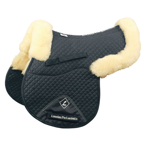 Horse-friends Lammfell-Satteldecke mit Memoryschaum