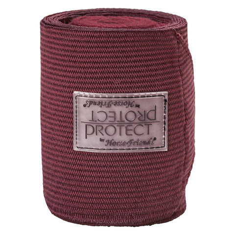 PROTECT by Horse-Friends Elastik-Fleecebandagen-Kombination