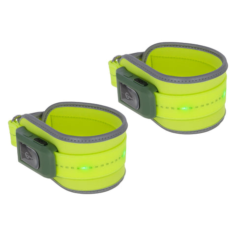 KERBL Leuchtgamaschen LED für Vorder- und Hinterbeine