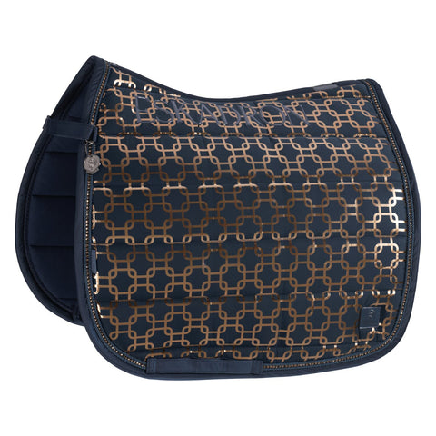 ESKADRON Platinum Schabracke Glossy Chain Crystal