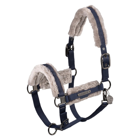ESKADRON Platinum Halfter Double Pin Girth FauxFur