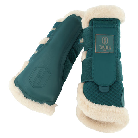 ESKADRON Heritage Gamaschen Mesh FauxFur