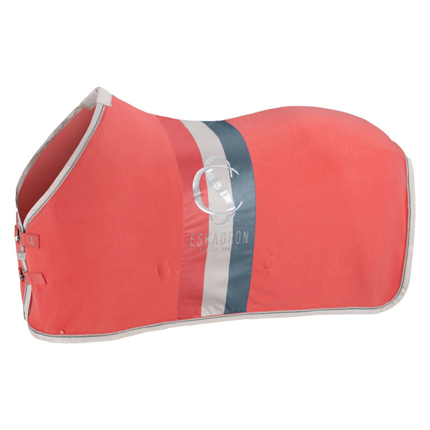 ESKADRON Classic Sports Abschwitzdecke Fleece Stripes