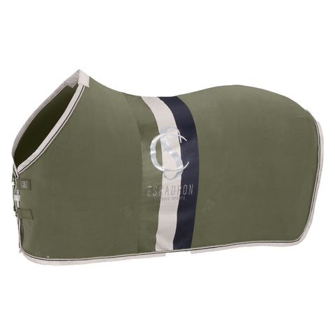 ESKADRON Classic Sports Abschwitzdecke Fleece Stripes
