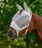 PREMIUM Fliegenmaske mit Halfter