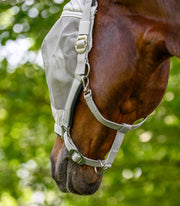 PREMIUM Fliegenmaske mit Halfter