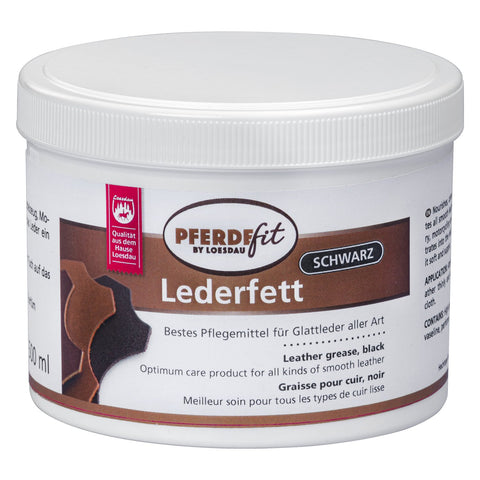 PFERDEfit by Loesdau Lederfett schwarz