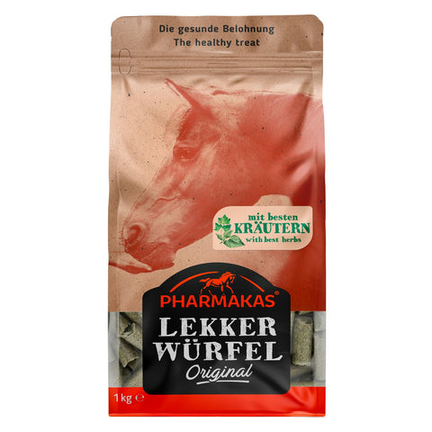 PHARMAKAS Lekkerwürfel mit Kräutern