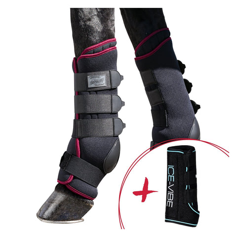 HORSEWARE & PROTECT by Horse-friends Set Wellness - Ices-Vibes und Stallgamaschen