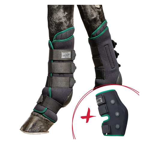 PROTECT by Horse-friends Set Magnetic - Stallgamasche und Sprunggelenkschoner