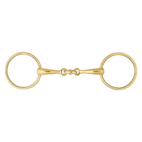 Horse-friends Ausbildungsgebiss Golden Brass