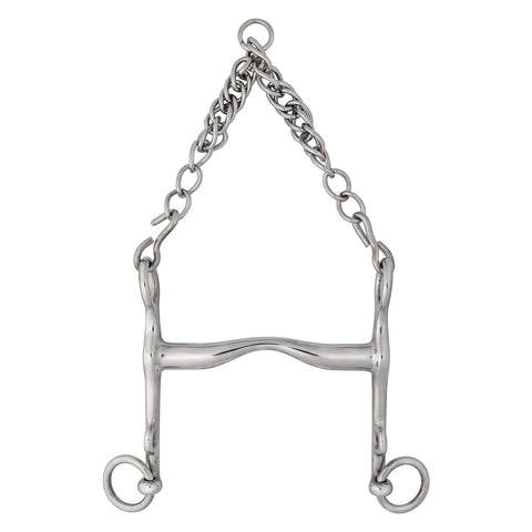 Horse-friends Reitkandare mit flacher Zungenfreiheit