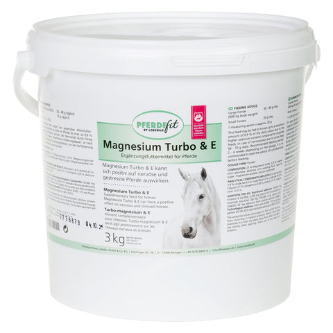 PFERDEfit by Loesdau Magnesium-Turbo & E