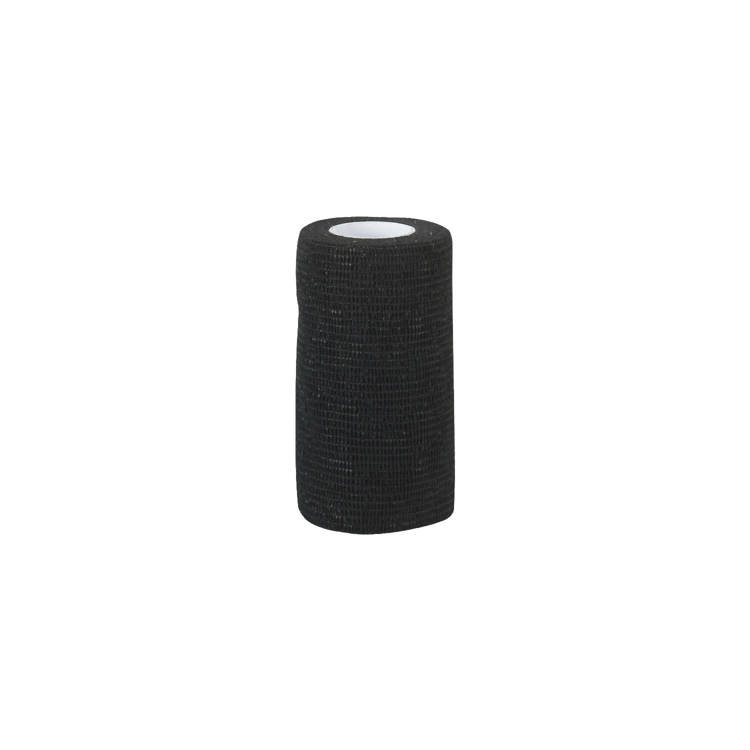 black cohesive veterinary animal bandage