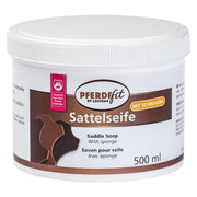 PFERDEfit by Loesdau Sattelseife mit Schwamm