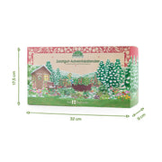 Saatgut-Adventskalender mit Türchen