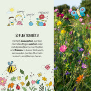 10x5 Blumenmurmeln im Tütchen