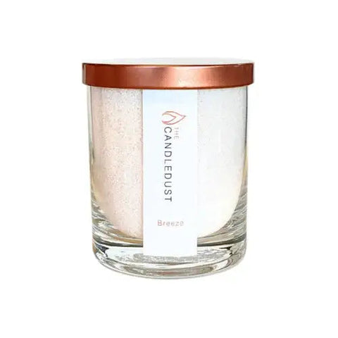The Candledust - Duftkerze Mandarine, Bergamotte & Jasmin im Perlmuttglas (160 g)