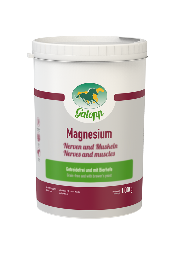 Galopp Magnesium (getreidefrei) 1 kg Dose