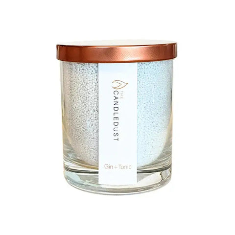 🕯️ The Candledust – Duftkerze Gin & Tonic im Perlmuttglas (160g)