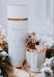 🕯️ The Candledust – Duftkerze Gin & Tonic im Perlmuttglas (160g)