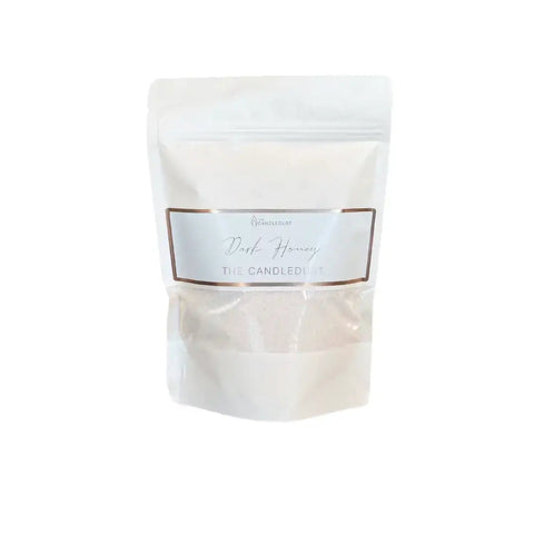 Candledust Nachfüllset – Duftkerze „Dark Honey“ (330 g, inkl. 2 Dochte)
