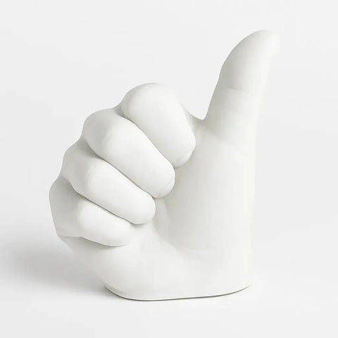Handzeichen Figur „Alles Gut“ – Symbol für Optimismus, Freude & Motivation