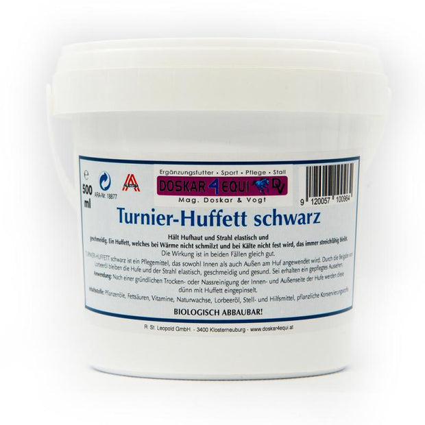 Doskar Turnier-Huffett schwarz 500ml