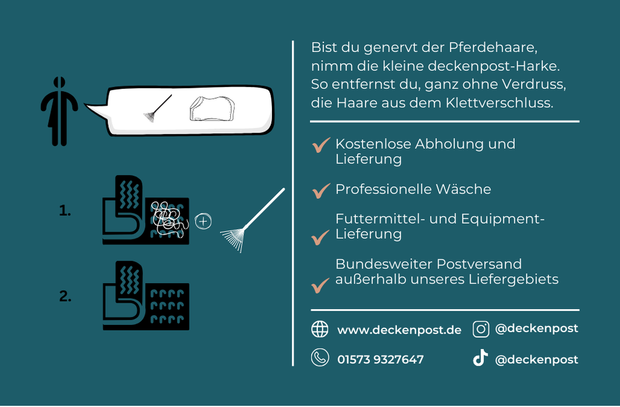 deckenpost Bürstenreiniger