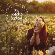 Wunscherfüller mit Pusteblumen-Schirmchen