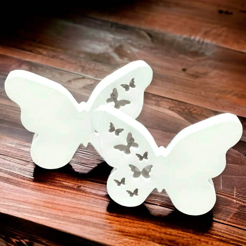Handgefertigte Schmetterlingsfigur – Zarter Frühlingszauber für dein Zuhause