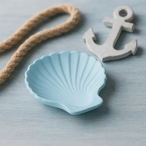 Jakobsmuschel Schmuckschale – Handgemachte Deko mit maritimem Flair
