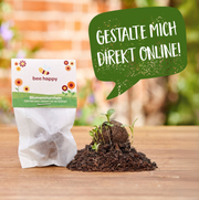 Samenbombe im Pergamintütchen